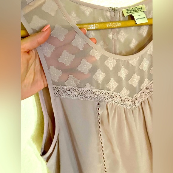 Lucky brand flowy top - Picture 3 of 5